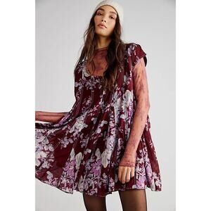 NWOT / Free People / Sully Seamed Babydoll Dress / sz s